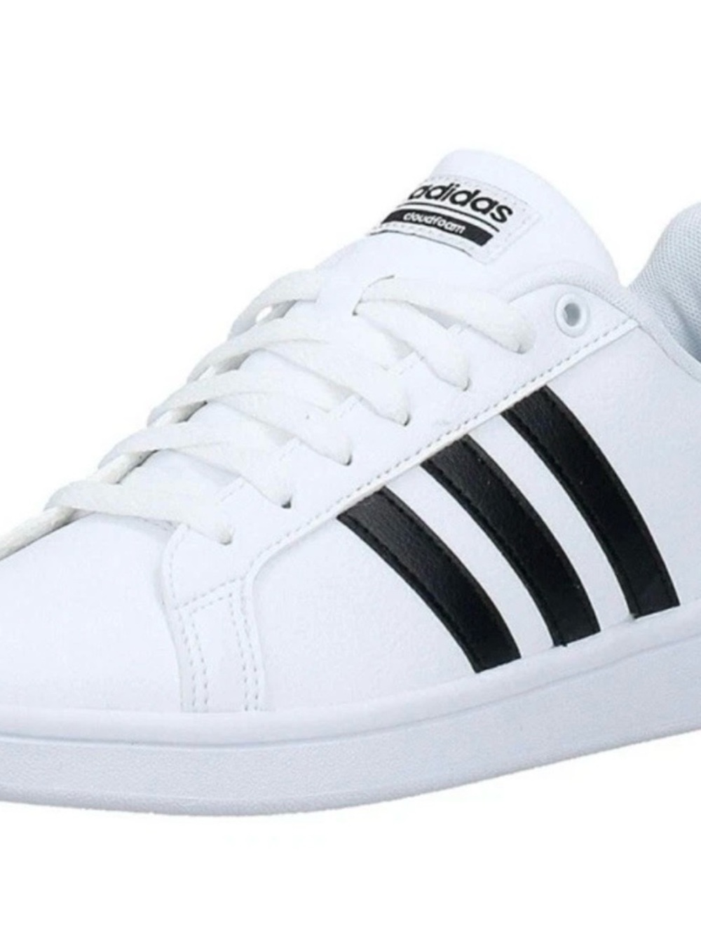 Adidas Cloudfoam Neo Women's Sneakers White/Black, Size 7.5